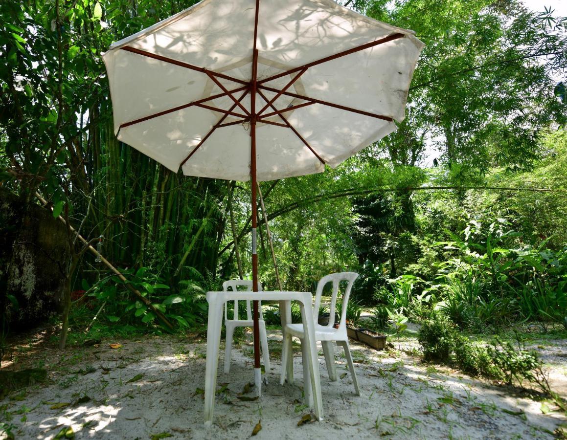 Villa Casa A Beira Do Rio Jaguareguava Na Mata Atlantica Em Bertioga Sp Exterior foto